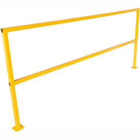 Square Steel Guard Rail 42"H X 96"L