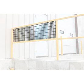Optional Guard Rail Wire Mesh Bolt-On Kit 72"L