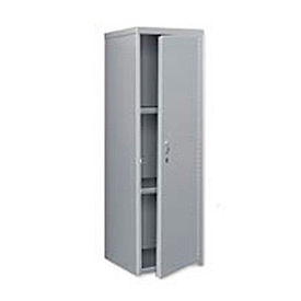 1-Tier 1 Door Heavy Duty Locker, 24"W x 24"D x 74"H, Gray, All-Welded