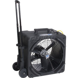 Axial Floor Dryer With Handle & Wheels, 2 Speed, 1/4 HP, 3000 CFM