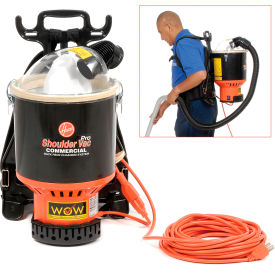 HEPA Shoulder Vacuum, 1-1/2 Gallon Cap.