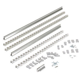 Gravity Carton Flow Roller Track Kit 72"