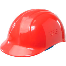 67 Vented Bump Cap with 4-Point Pinlock Suspension, Red