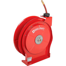 5650 OLP 3/8"x50' 300 PSI Premium Duty All Steel Spring Retractable Compact Hose Reel