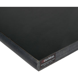 Workbench Top, Phenolic Resin Safety Edge, 60"W x 30"D x 1" Thick