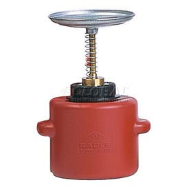 Safety Plunger Can - 1 Quart Polyethylene