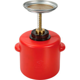 Plunger Can - 2 Quart Polyethylene