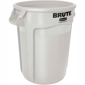 Brute 2620 Trash Container 20 Gallon - White
