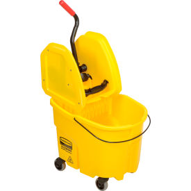 WaveBrake 2.0 Mop Bucket & Wringer Combo w/Down Press, 35 Qt.
