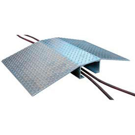Fabricated Aluminum Cable & Hose Protection Crossover 44" X 24" X 3-3/8"