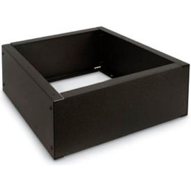Black Steel Base For Modular Locker, 11-1/2"W x 18"D x 6"H