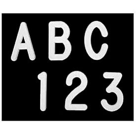 3/4" Letters - 435 Pieces