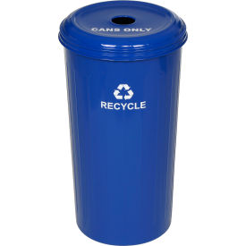 Recycling Can, 20 Gallon, Blue