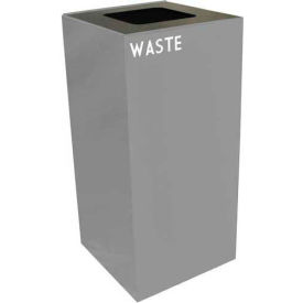 Trash Can, 32 Gallon, Gray