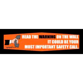Read the Warning, 3ft x 10ft