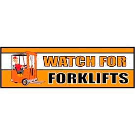 Watch for Forklifts, 3ft x 10ft