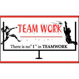 Banner, There is no "I" in Teamwork, 3ft x 5ft