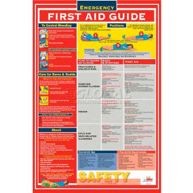 18 x 24 Poster, First Aid Guide