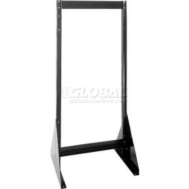 Quantum Doubled Sided Floor Stand for Tip Out Bins - 48"H