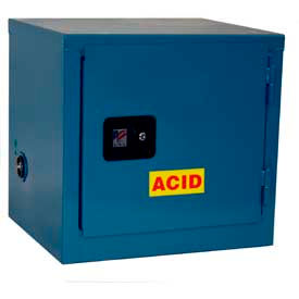 6 Gallon Acid Corrosive Cabinet, Manual Close, 2 Door, 23"W x 18"D x 22"H