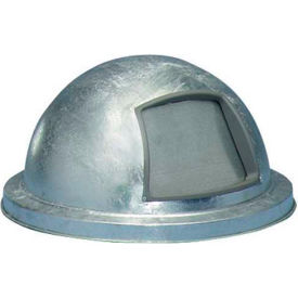 Dome Lid For Mesh Trash Can, Silver