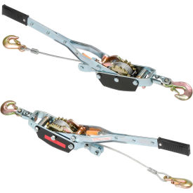 Pair of Lever Ratchets for Adjustable Height Steel Gantry Cranes