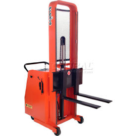 Battery Powered Lift Counter Balance Stacker C62A-1000 62"H