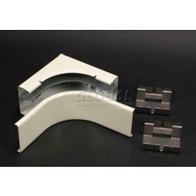 Divided Internal Elbow, Fog White, 4"L