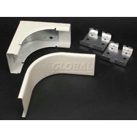 2417fo-Fw Internal Elbow, Fog White, 4"L