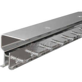 Save-T Loc™ 1'L Deluxe Strip Curtain Door Mounting Bracket Kit