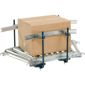 Steel Guard Rail Kit (Pair) for 5' Straight Roller Conveyor
