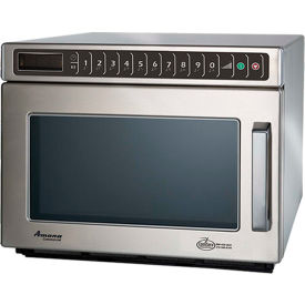 Commercial Microwave, 0.6 Cu. Ft., 2100 Watt, Keypad