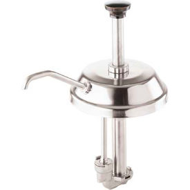 Stainless Steel Pump Lid, Fits a #10 Can, Thin Condiments