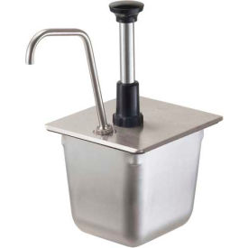 Stainless Steel Pump For a 1/6-Size Steam Table Pan