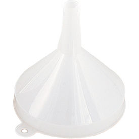Plastic Funnel, 6-3/16" Dia., 32 Oz. Capacity