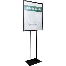 Economy Poster Stand Display 22"W x 28"H, Black