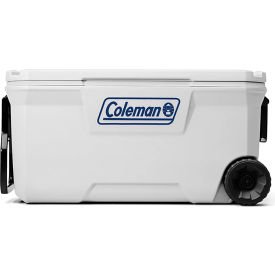 316 Series Wheeled Marine Cooler, 100 Qt., Polypropylene, White