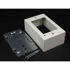 Switch & Receptacle Box 2400, Wh, 4-5/8"L