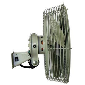 12" Low Velocity Workstation Fan, 800 CFM, 1/12 HP