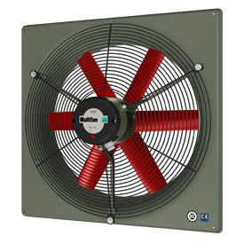 Multifan Panel Agricultural Fan 12" Diameter Single Phase 120v With Grill