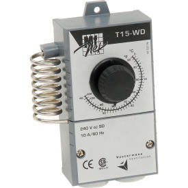 Mechanical Thermostat For Fan Or Heater Single Pole