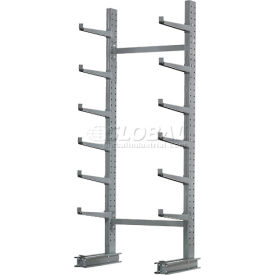 Single Sided Cantilever Rack Starter, 72"Wx45"Dx120"H - 1000 Series