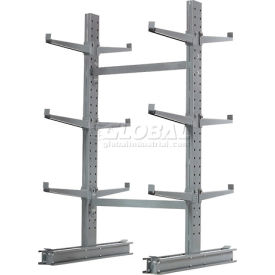 Double Sided Cantilever Rack Starter, 48"Wx54"Dx72"H - 1000 Series