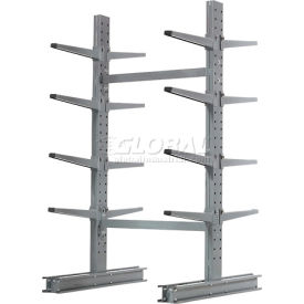 Double Sided Cantilever Rack Starter, 48"Wx54"Dx96"H - 1000 Series