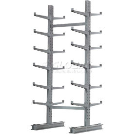 Double Sided Cantilever Rack Starter, 72"Wx78"Dx120"H