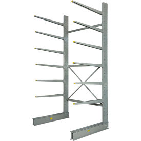 Single Sided Cantilever Rack Starter, 72"Wx52"Dx144"H - 2000 Series