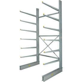 Single Sided Cantilever Rack Starter, 72"Wx50"Dx144"H - 2000 Series