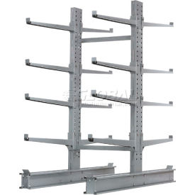 Double Sided Cantilever Rack Starter, 2" Lip48"Wx65"Dx96"H - 4000 Series