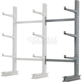 Single Sided Cantilever Rack Add-On, 2" Lip, 48"Wx33"Dx72"H