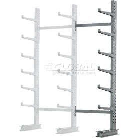 Single Sided Cantilever Rack Add-On, 2" Lip, 72"Wx45"Dx120"H
